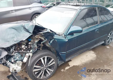 1997 Honda Civic Ex z USA, uszkodzony, nr VIN 1HGEJ8246VL107532